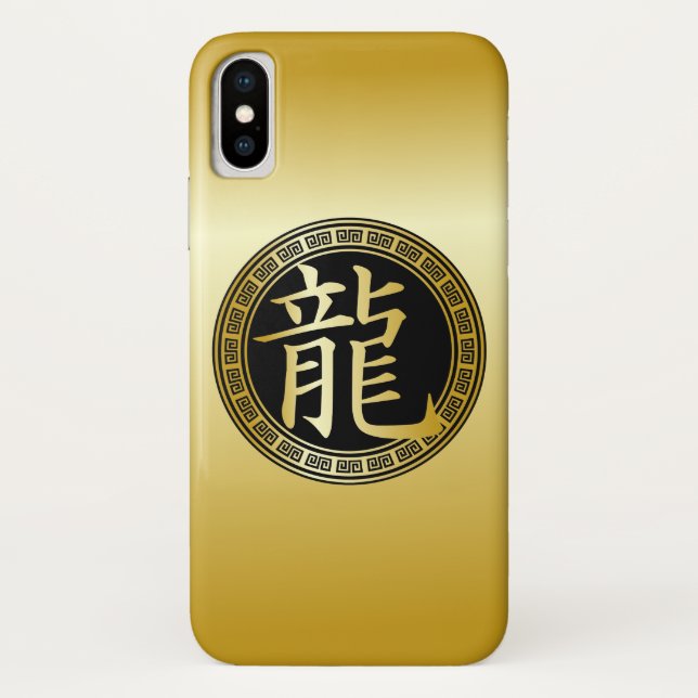 Capa Para iPhone, Case-Mate Ano chinês do símbolo do dragão GBG (Verso)