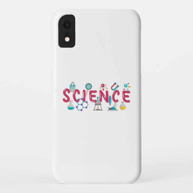 Capa Para iPhone, Case-Mate Aparelho de laboratório de ciência (Verso)