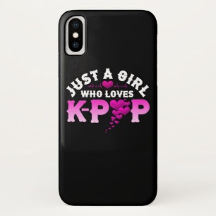 Capa Para iPhone Da Case-Mate Apenas Uma Menina Que Ama KPop De Coração Dedo K