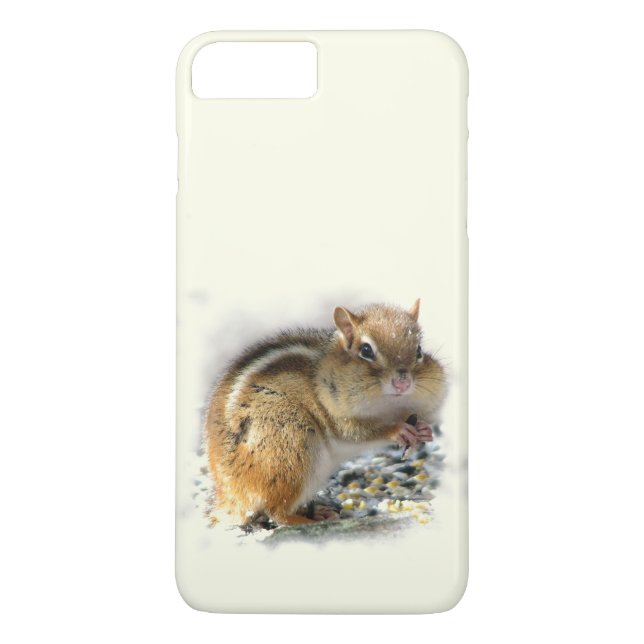 Capa Para iPhone, Case-Mate Apresentação do Chipmunk iPhone 8/7 Plus Case (Verso)