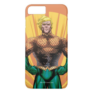 Capa iPhone 8 Plus/7 Plus Aquaman em pé