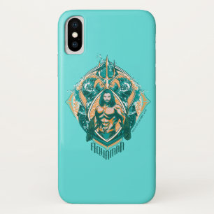 Capa Para iPhone Da Case-Mate Aquaman   Gráfico Aquaman & Trenchers