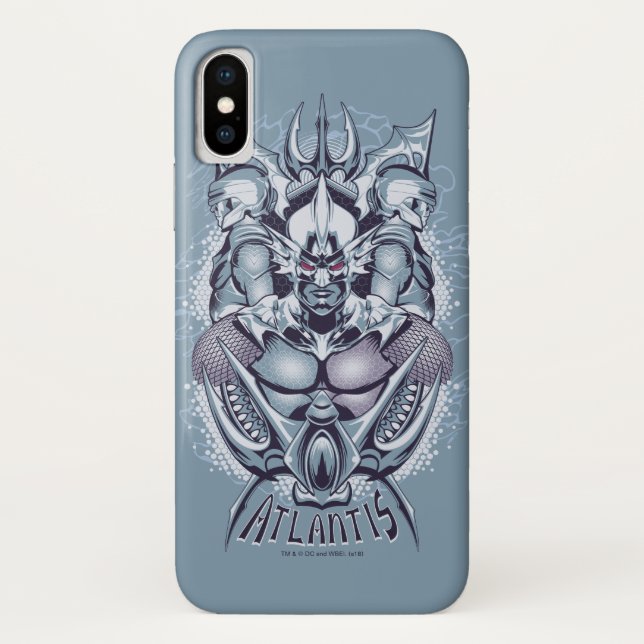 Capa Para iPhone, Case-Mate Aquaman | King Orm of Atlantis Graphic (Verso)