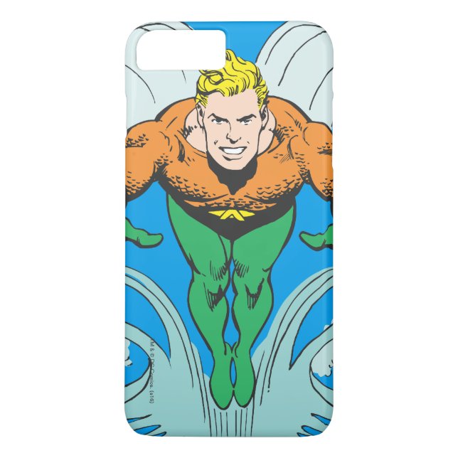 Capa Para iPhone, Case-Mate Aquaman Pulando para a Frente (Verso)