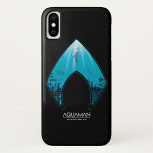 Capa Para iPhone Da Case-Mate Aquaman vê completamente o gráfico do oceano d