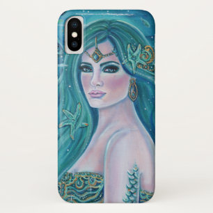 Capa Para iPhone Da Case-Mate Aquamarine Mermaid art por Renee Lavoie