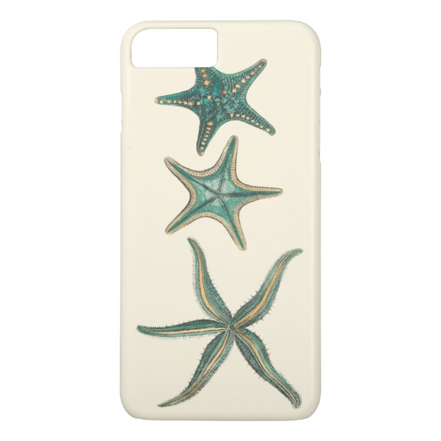 Capa Para iPhone, Case-Mate Aquamarine Triple Starfish (Verso)