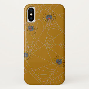 Capa Para iPhone Da Case-Mate Aranhas do Dia das Bruxas e abóboras