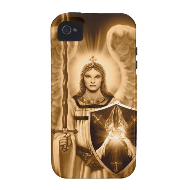 Capa Para iPhone, Case-Mate Arcanjo Michael - caso iPhone4 (Traseira)