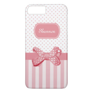 Capa Para iPhone Da Case-Mate Arco bonito das bolinhas das listras femininos do