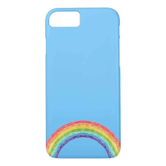 Capa Para iPhone, Case-Mate Arco-íris e céu azul (Verso)