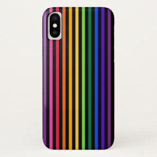 Capa Para iPhone Da Case-Mate Arco-íris e listras pretas