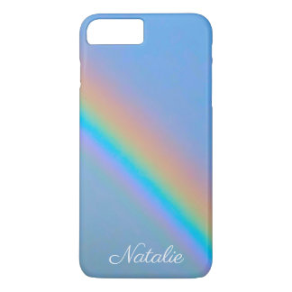 Capa iPhone 8 Plus/7 Plus Arco-íris real natural personalizado