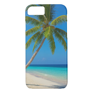 Capa iPhone 8/7 Areia branca de turquesa de praia tropical