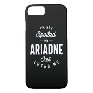 Capa iPhone 8/7 Ariadne Personalizado Nome Aniversário Presente