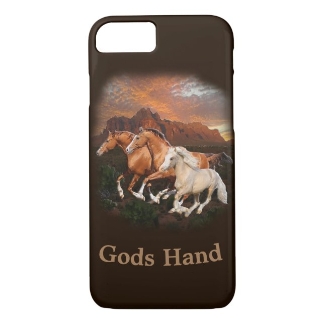 Capa Para iPhone, Case-Mate Arizona Cavalos selvagens (Verso)
