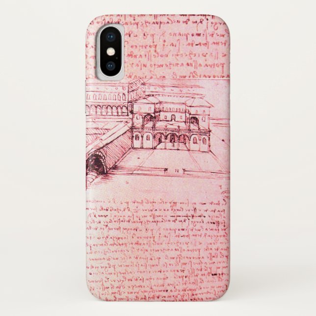 Capa Para iPhone, Case-Mate ARQUITETURA DE RENASCIMENTO,ARQUITETO,ENGENHEIRO,r (Verso)