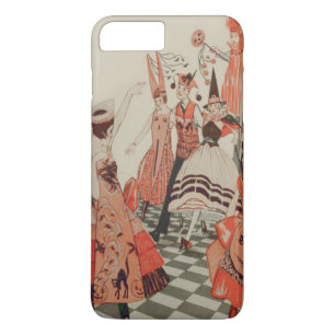 Capa Para iPhone Da Case-Mate Art Deco Festa de Halloween Black Cat Pumpkin