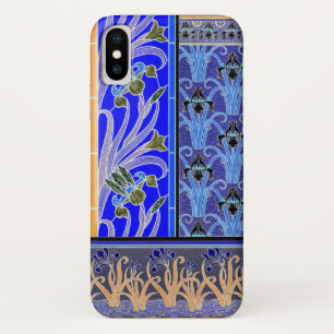 Capa Para iPhone Da Case-Mate Art nouveau flor da íris elegante vintage floral