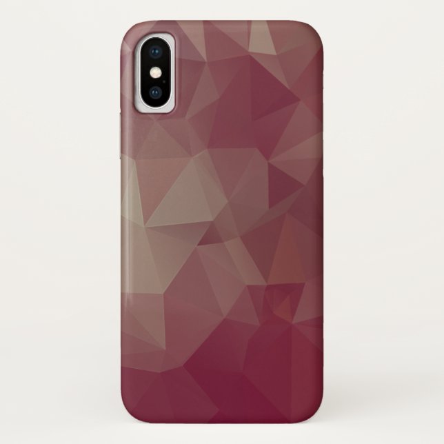 Capa Para iPhone, Case-Mate Arte da Pirâmide Abstrato de Leds e Pinks (Verso)