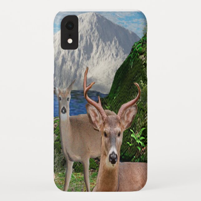 Capa Para iPhone, Case-Mate Arte de cervos (Verso)