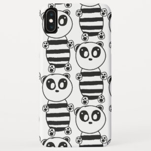 Capa Para iPhone Da Case-Mate Arte de Panda Preto e Branco Divertida