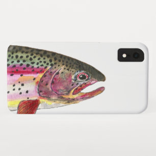 Capa Para iPhone Da Case-Mate Arte de peixe com arco-íris para pavimentos de pe