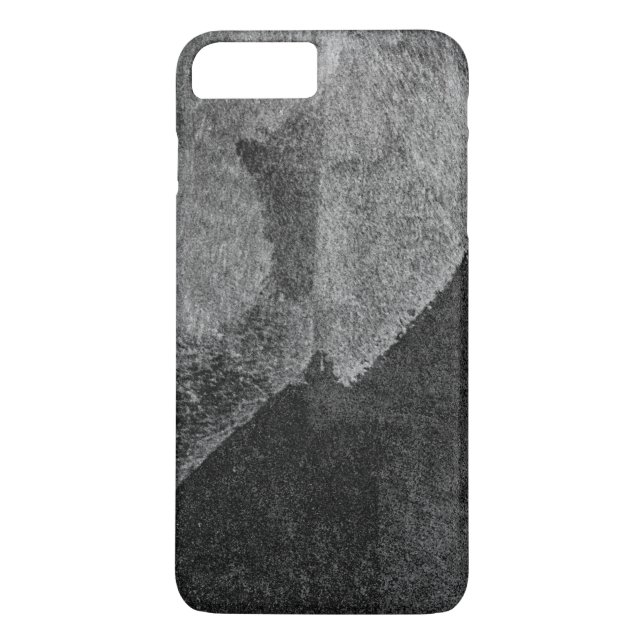 Capa Para iPhone, Case-Mate Arte de pincel branca abstrato (Verso)