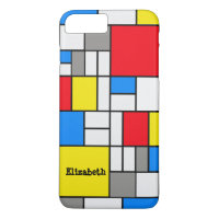 Arte Design Geométrica Inspirada em Mondrian