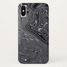 Arte digital Abstrato a preto e branco