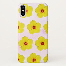 Capa Para iPhone Da Case-Mate Arte Flor Amarela Hibiscus