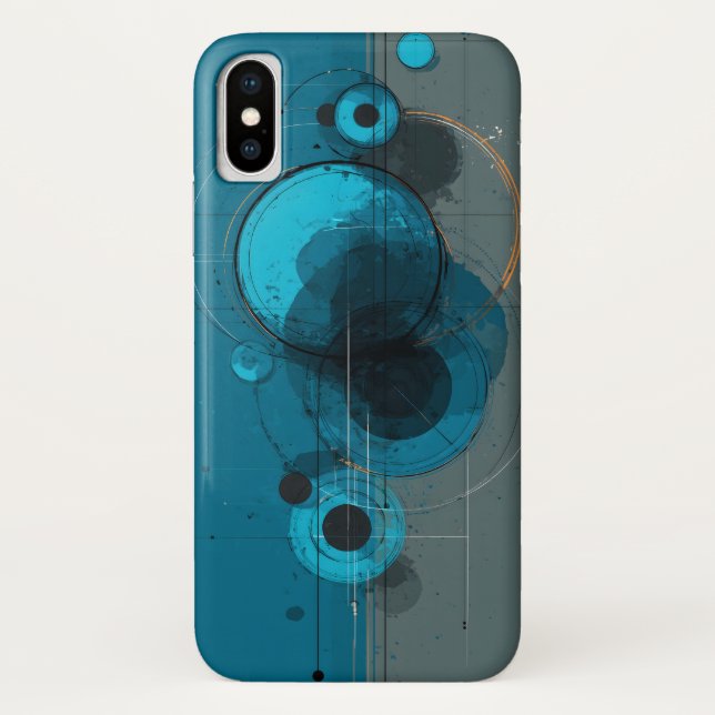 Capa Para iPhone, Case-Mate Arte geométrica abstrata (Verso)