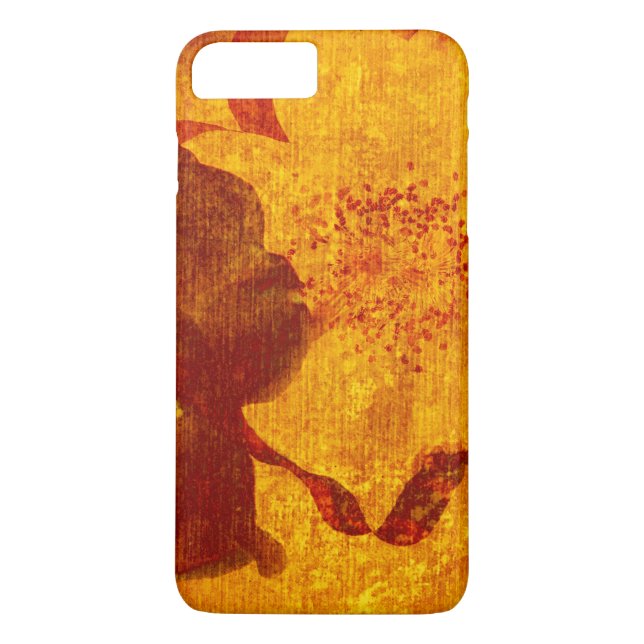 Capa Para iPhone, Case-Mate Arte gráfica digital verde-amarelada (Verso)