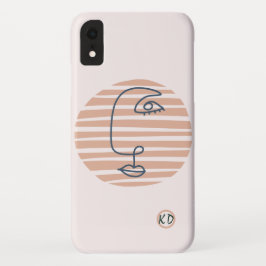 Capa Para iPhone Da Case-Mate Arte Moderna Geométrica Escamuflada Rosa