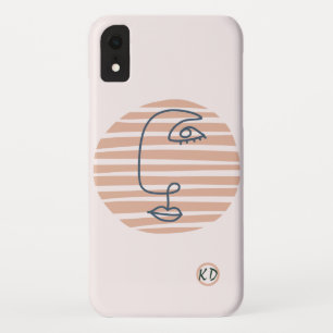 Capa Para iPhone Da Case-Mate Arte Moderna Geométrica Escamuflada Rosa