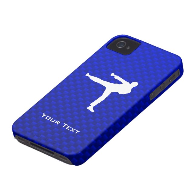 Capa Para iPhone, Case-Mate Artes marciais azuis (Base)