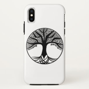 Capa Para iPhone Da Case-Mate Árvore abstrata do caso do iPhone X da vida