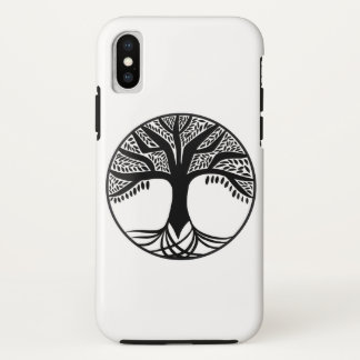 Capa Para iPhone Da Case-Mate Árvore abstrata do caso do iPhone X da vida