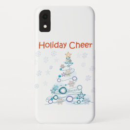 Capa Para iPhone Da Case-Mate Árvore de Natal Feliz Feriado