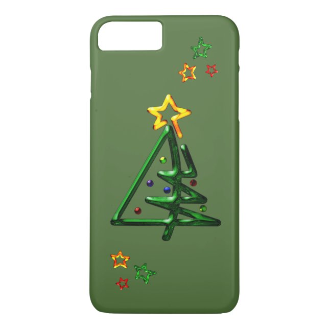 Capa Para iPhone, Case-Mate Árvore de Natal tubular do cromo (Verso)