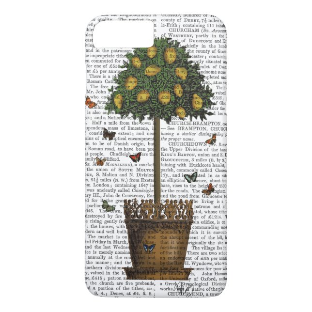 Capa Para iPhone, Case-Mate Árvore Limão (Verso)