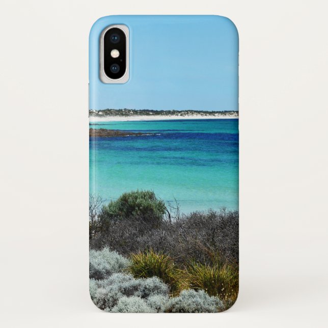 Capa Para iPhone, Case-Mate As Praias Trazem-Na. (Verso)