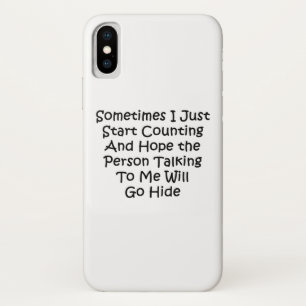 Capa Para iPhone Da Case-Mate Às vezes eu simplesmente começo a contar