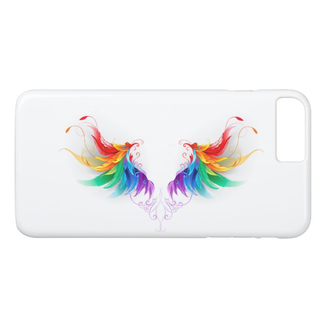 Capa Para iPhone, Case-Mate Asas Arco-íris Fofas (Verso (Horizontal))