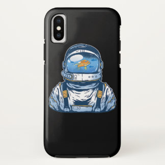Capa Para iPhone Da Case-Mate Astronauta Fishbowl Helmet Goldfish Spaceman