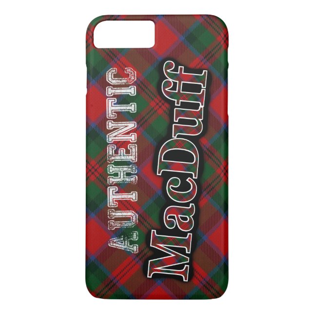 Capa Para iPhone, Case-Mate Authentic Clan MacDuff Scottish Tartan Design (Verso)