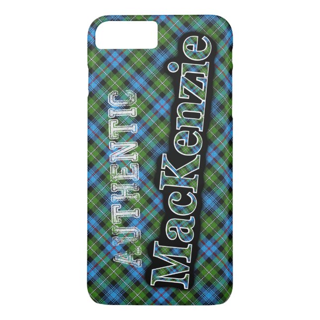 Capa Para iPhone, Case-Mate Authentic Clan MacKenzie Scottish Tartan Design (Verso)