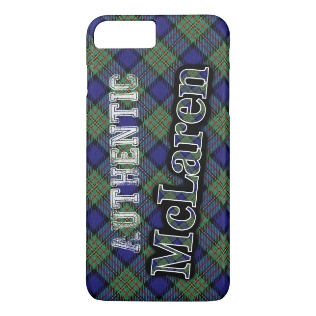 Capa Para iPhone, Case-Mate Authentic Clan McLaren Scottish Tartan Design (Verso)