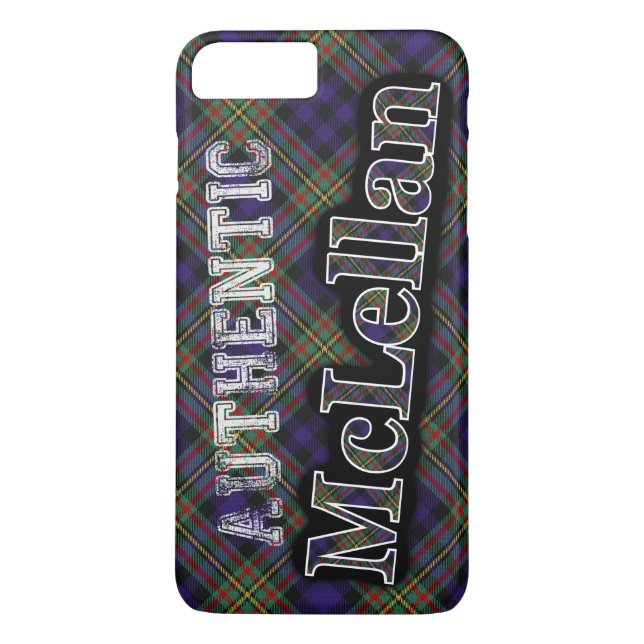 Capa Para iPhone, Case-Mate Authentic Clan McLellan Scottish Tartan Design (Verso)