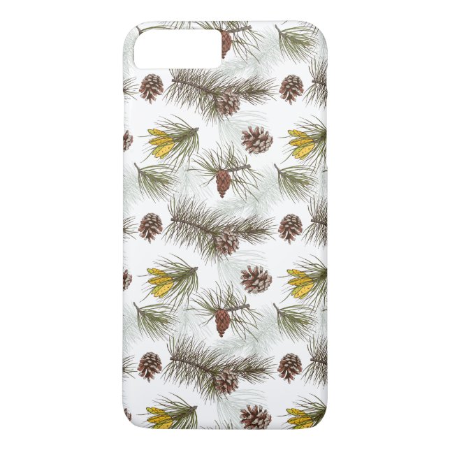 Capa Para iPhone, Case-Mate Autumn Pine Cones (Verso)